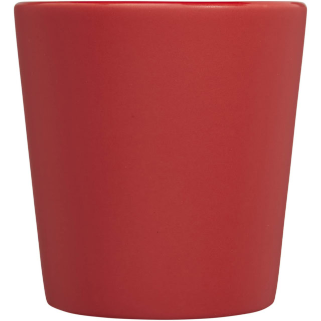 Ross 280 ml Keramiktasse - rot - Vorderseite