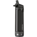 HidrateSpark® PRO Lite 710 ml Tritan™ Smart Wasserflasche - schwarz - Hauptfoto