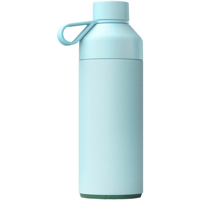 Big Ocean Bottle 1 L vakuumisolierte Flasche - himmelblau - Rückseite