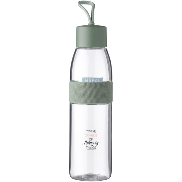 Mepal Ellipse 500 ml Flasche - heather grün - Logo 1