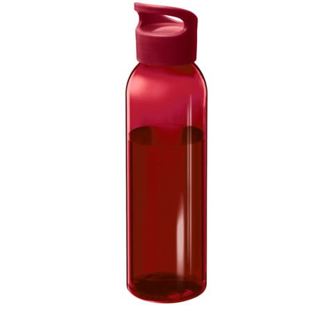 Sky 650 ml Sportflasche aus recyceltem Kunststoff - rot - Hauptfoto