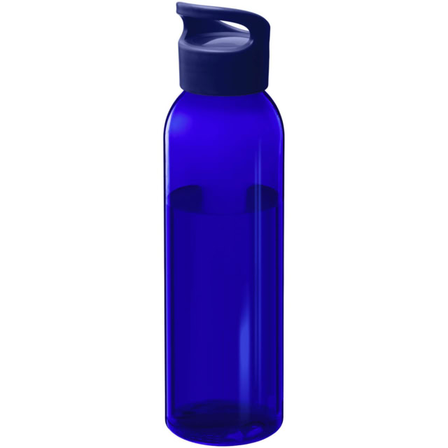 Sky 650 ml Sportflasche aus recyceltem Kunststoff - blau - Hauptfoto