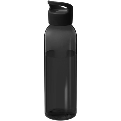 Sky 650 ml Sportflasche aus recyceltem Kunststoff - schwarz - Hauptfoto