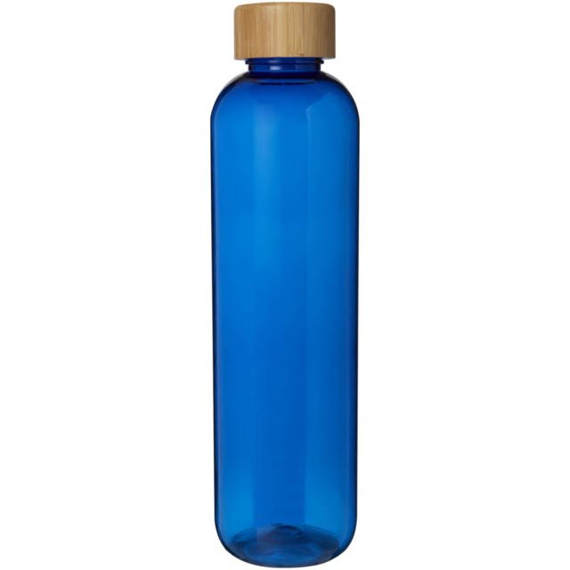 Ziggs 1000 ml Sportflasche aus recyceltem Kunststoff - blau - Vorderseite