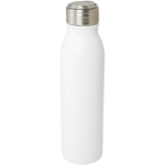 Harper 700 ml RCS-zertifizierte Sportflasche aus Edelstahl mit Metallschlaufe - weiss - Hauptfoto