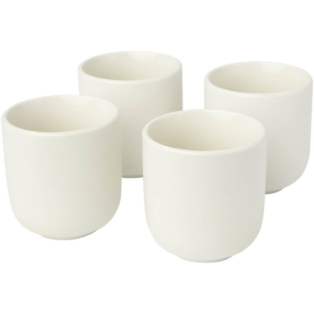 Male Espressotassen 4-teilig 90 ml - weiss - Extra 1