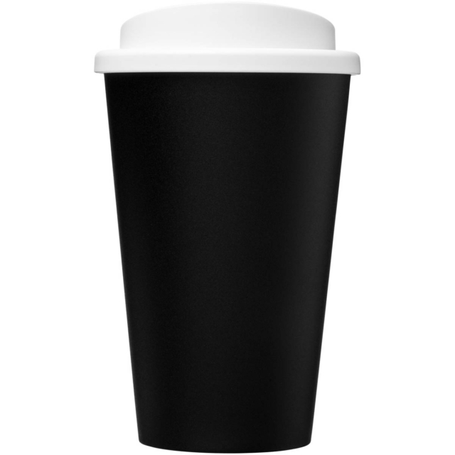 Americano® 350 ml Isolierbecher - schwarz - Vorderseite