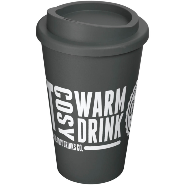 Americano® 350 ml Isolierbecher - grau - Logo 1