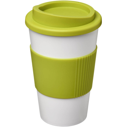 Americano® 350 ml Isolierbecher mit Schutzring - weiss - Hauptfoto