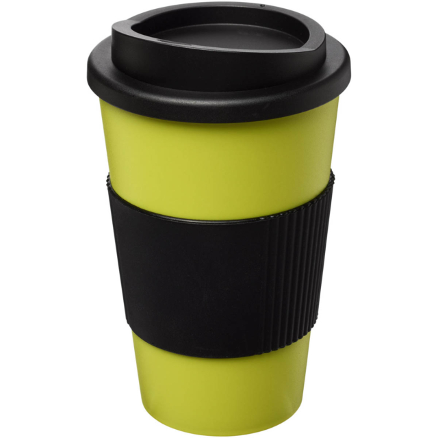 Americano® 350 ml Isolierbecher mit Schutzring - limone - Hauptfoto