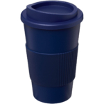 Americano® 350 ml Isolierbecher mit Schutzring - blau - Hauptfoto