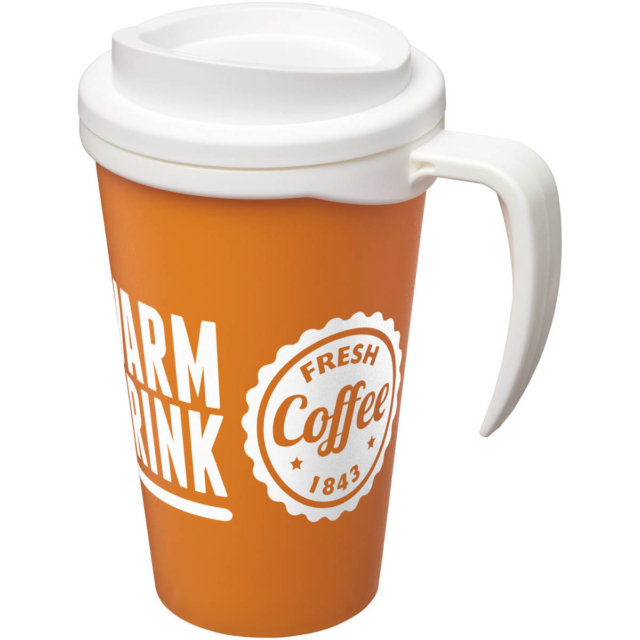 Americano® Grande 350 ml Isolierbecher - orange - Logo 1