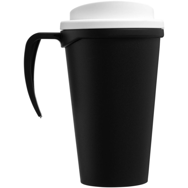 Americano® Grande 350 ml Isolierbecher - schwarz - Rückseite