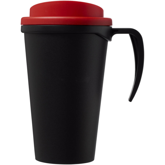 Americano® Grande 350 ml Isolierbecher - schwarz - Vorderseite