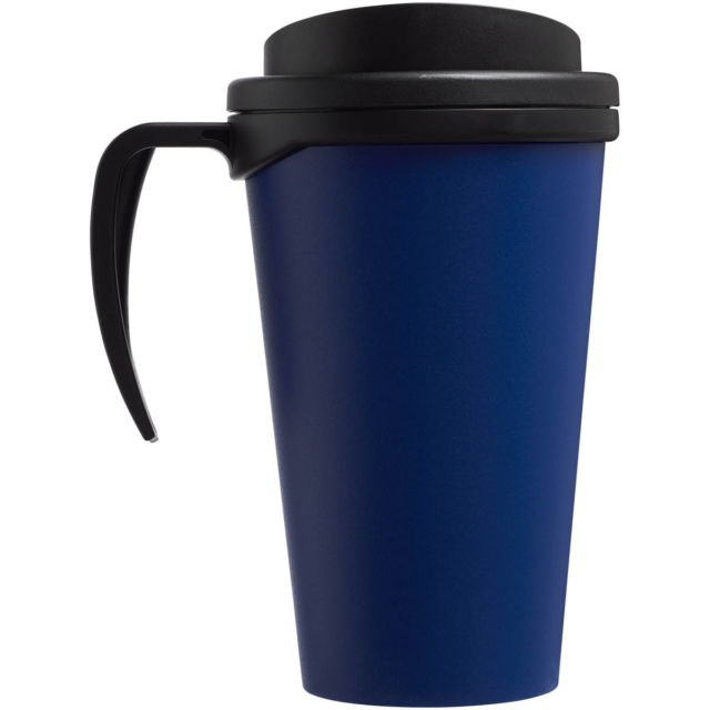 Americano® Grande 350 ml Isolierbecher - blau - Rückseite