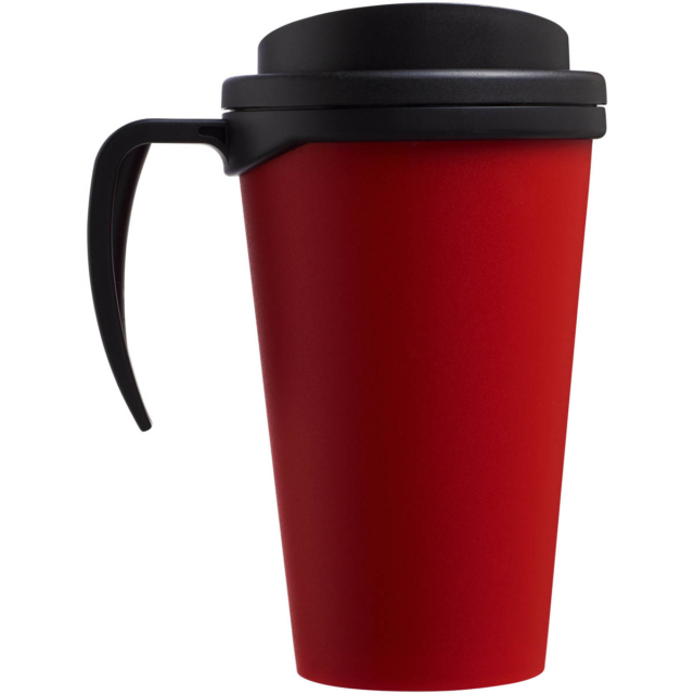 Americano® Grande 350 ml Isolierbecher - rot - Rückseite