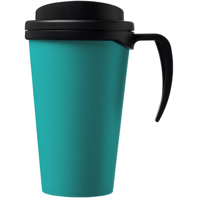 Americano® Grande 350 ml Isolierbecher - aquablau - Vorderseite