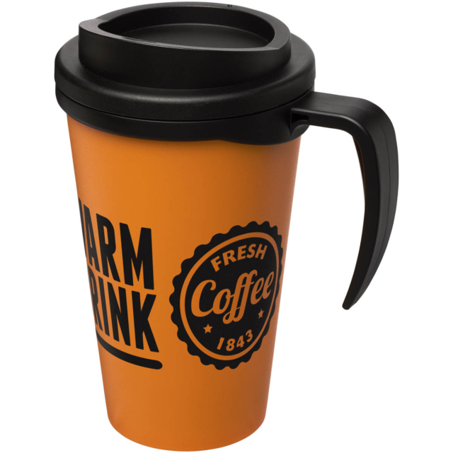 Americano® Grande 350 ml Isolierbecher - orange - Logo 1