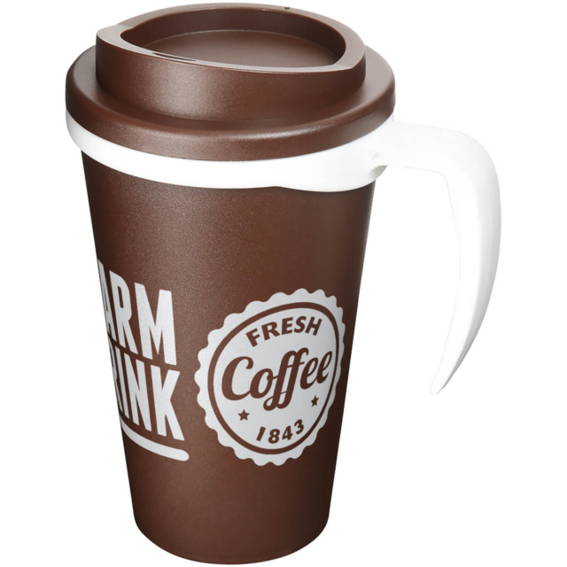 Americano® Grande 350 ml Isolierbecher - braun - Logo 1