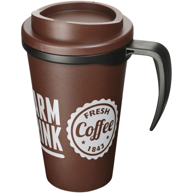 Americano® Grande 350 ml Isolierbecher - braun - Logo 1