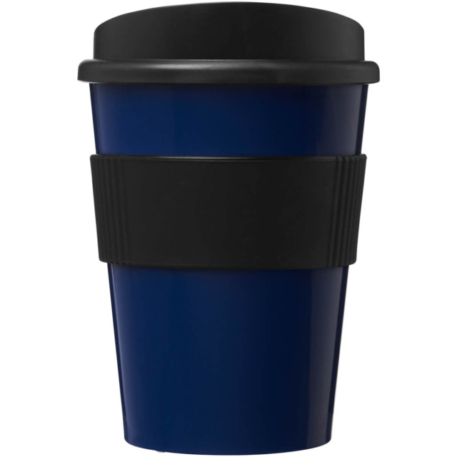 Americano® Medio 300 ml Becher mit Schutzring - blau - Vorderseite