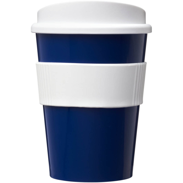 Americano® Medio 300 ml Becher mit Schutzring - blau - Vorderseite