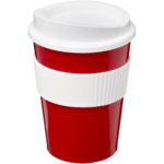 Americano® Medio 300 ml Becher mit Schutzring - rot - Hauptfoto