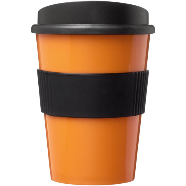 Americano® Medio 300 ml Becher mit Schutzring - orange - Vorderseite