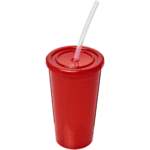 Stadion 350 ml doppelwandiger Becher - rot - Hauptfoto