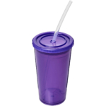 Stadion 350 ml doppelwandiger Becher - lila - Hauptfoto