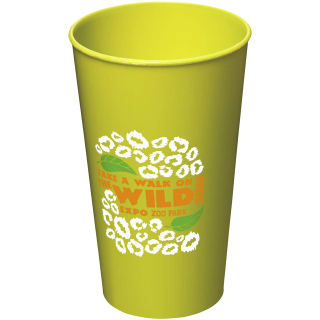 Arena 375 ml Kunststoffbecher - limone - Logo 1