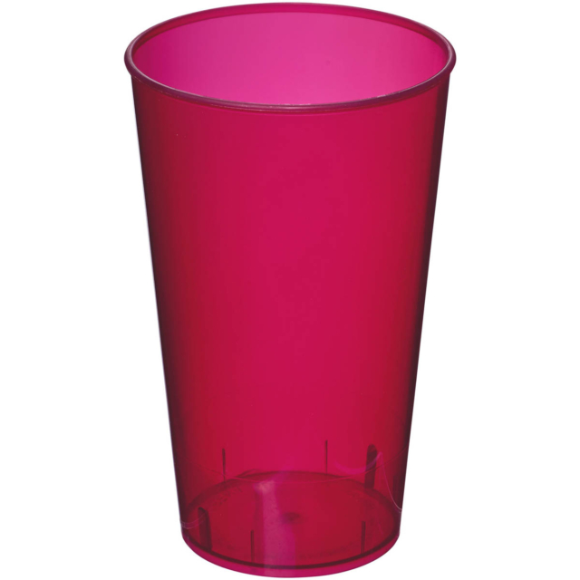 Arena 375 ml Kunststoffbecher - transparent magenta - Hauptfoto