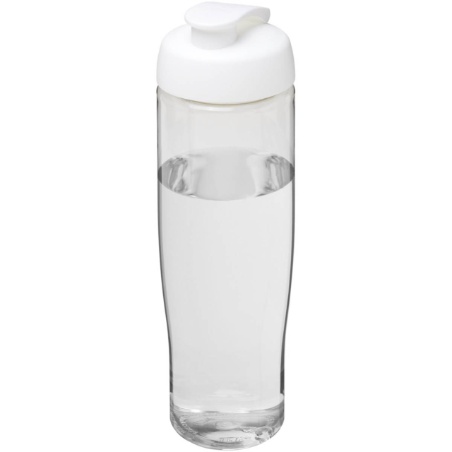 H2O Active® Tempo 700 ml Sportflasche mit Klappdeckel - transparent - Hauptfoto