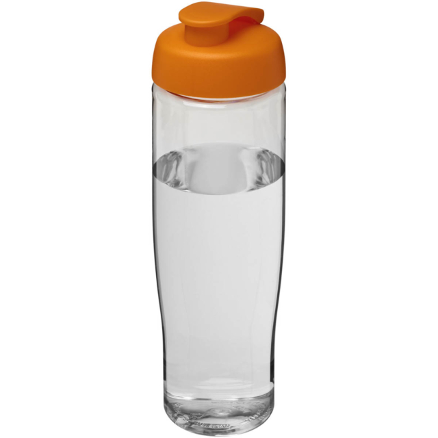 H2O Active® Tempo 700 ml Sportflasche mit Klappdeckel - transparent - Hauptfoto