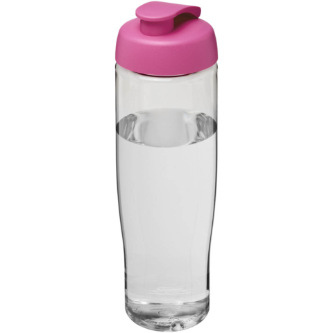 H2O Active® Tempo 700 ml Sportflasche mit Klappdeckel - transparent - Hauptfoto