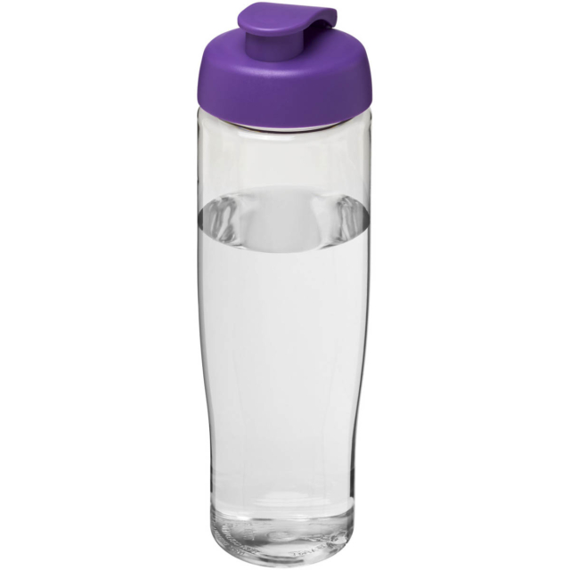 H2O Active® Tempo 700 ml Sportflasche mit Klappdeckel - transparent - Hauptfoto