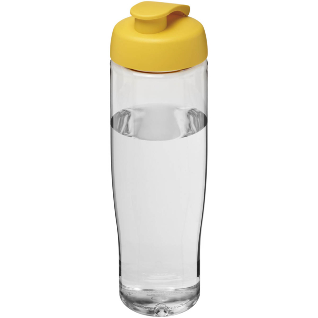 H2O Active® Tempo 700 ml Sportflasche mit Klappdeckel - transparent - Hauptfoto