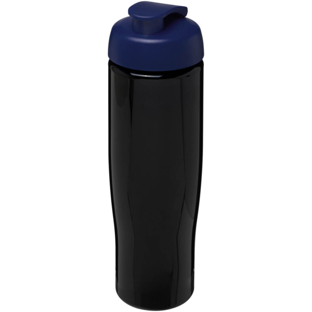 H2O Active® Tempo 700 ml Sportflasche mit Klappdeckel - schwarz - Hauptfoto