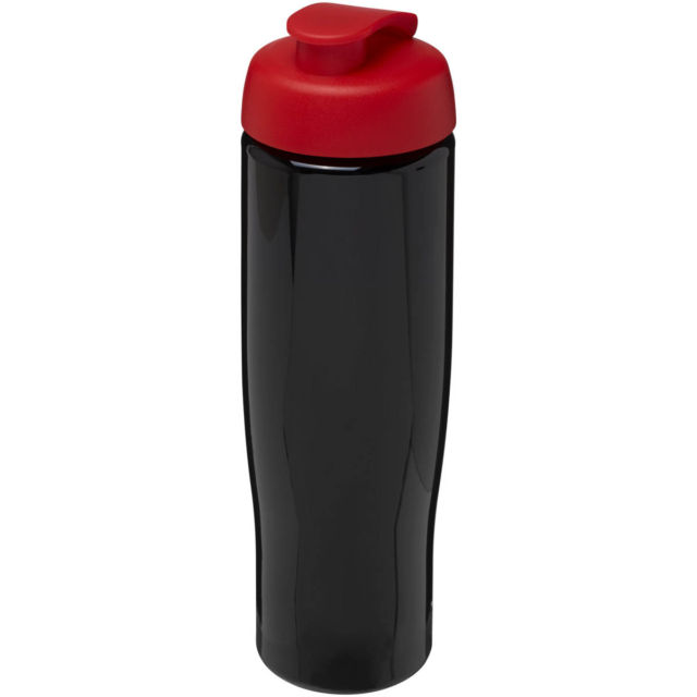 H2O Active® Tempo 700 ml Sportflasche mit Klappdeckel - schwarz - Hauptfoto