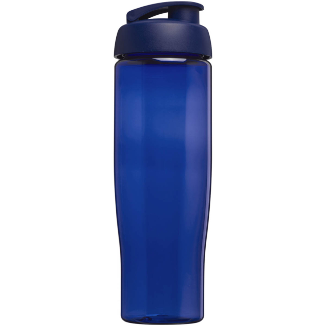 H2O Active® Tempo 700 ml Sportflasche mit Klappdeckel - blau - Rückseite