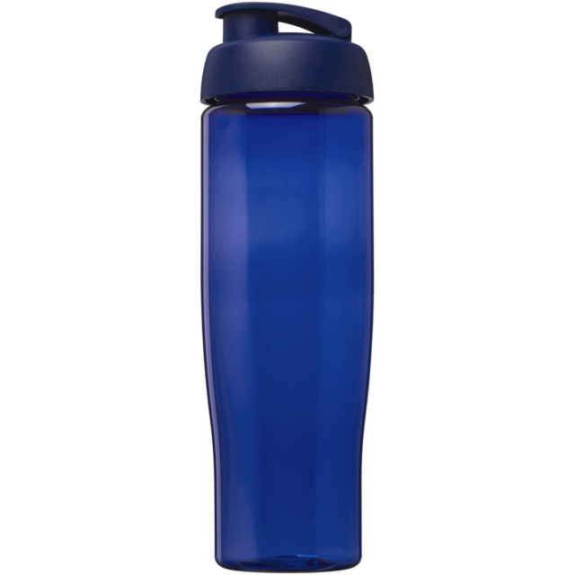 H2O Active® Tempo 700 ml Sportflasche mit Klappdeckel - blau - Vorderseite