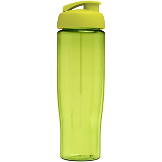 H2O Active® Tempo 700 ml Sportflasche mit Klappdeckel - limone - Rückseite