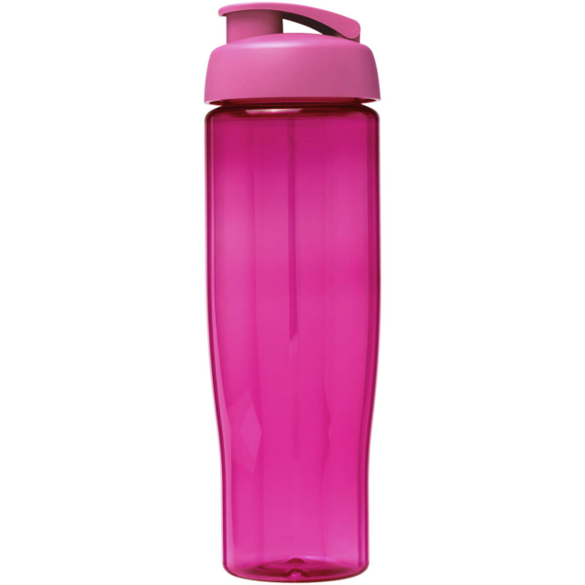 H2O Active® Tempo 700 ml Sportflasche mit Klappdeckel - magenta - Vorderseite