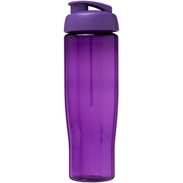 H2O Active® Tempo 700 ml Sportflasche mit Klappdeckel - lila - Vorderseite