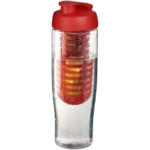 H2O Active® Tempo 700 ml Sportflasche mit Klappdeckel und Infusor - transparent - Hauptfoto