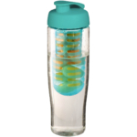 H2O Active® Tempo 700 ml Sportflasche mit Klappdeckel und Infusor - transparent - Hauptfoto