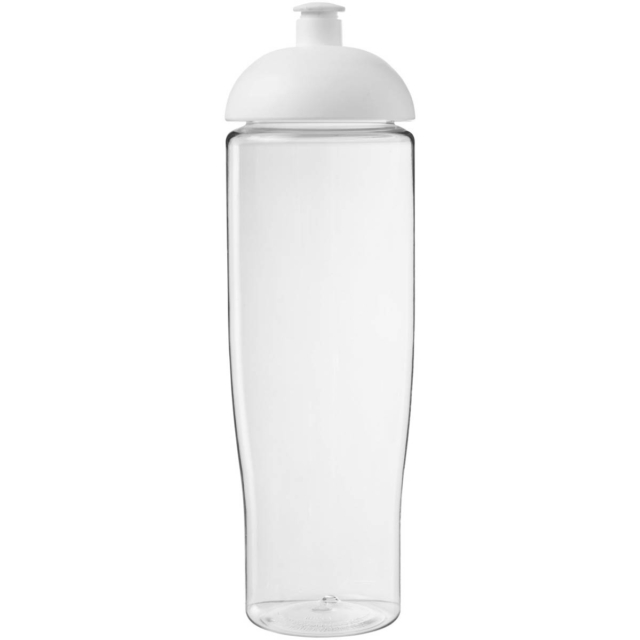 H2O Active® Tempo 700 ml Sportflasche mit Stülpdeckel - transparent - Vorderseite