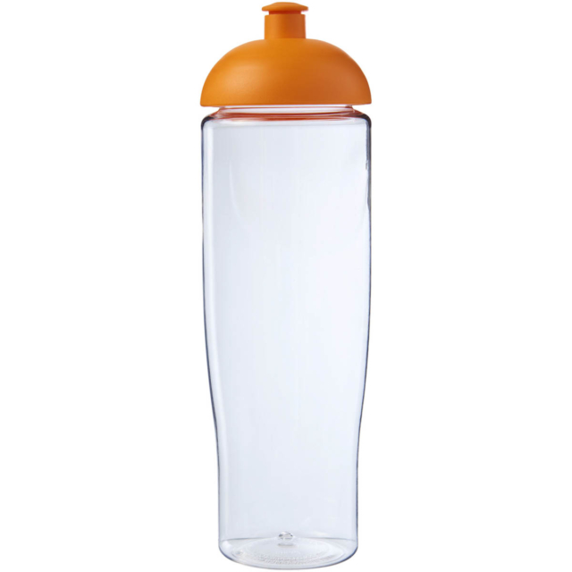 H2O Active® Tempo 700 ml Sportflasche mit Stülpdeckel - transparent - Vorderseite