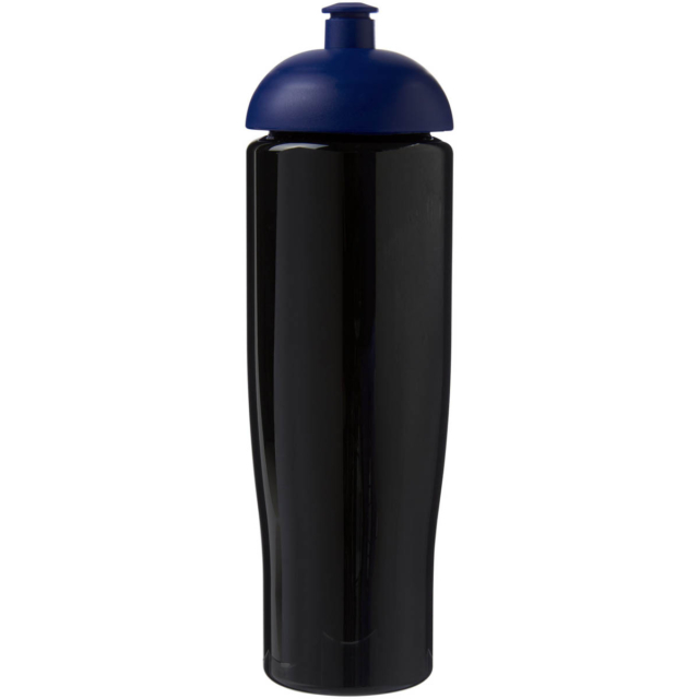 H2O Active® Tempo 700 ml Sportflasche mit Stülpdeckel - schwarz - Vorderseite