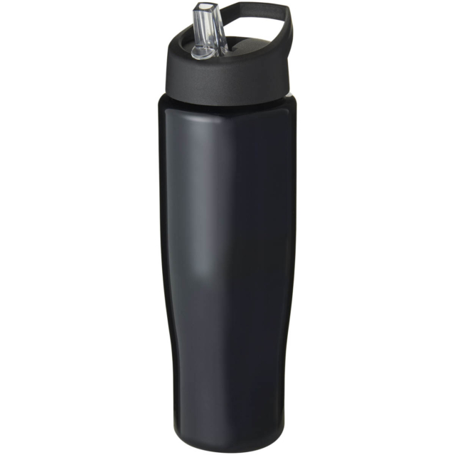 H2O Active® Tempo 700 ml Sportflasche mit Ausgussdeckel - schwarz - Hauptfoto